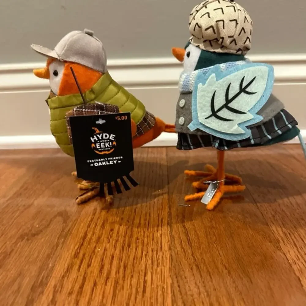 2 Target fall birds Oakley and Maple Hyde and Eek